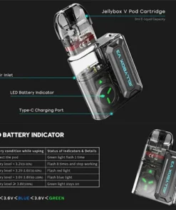 Rincoe Jellybox V3 Pod System 750mAh price in Pakistan